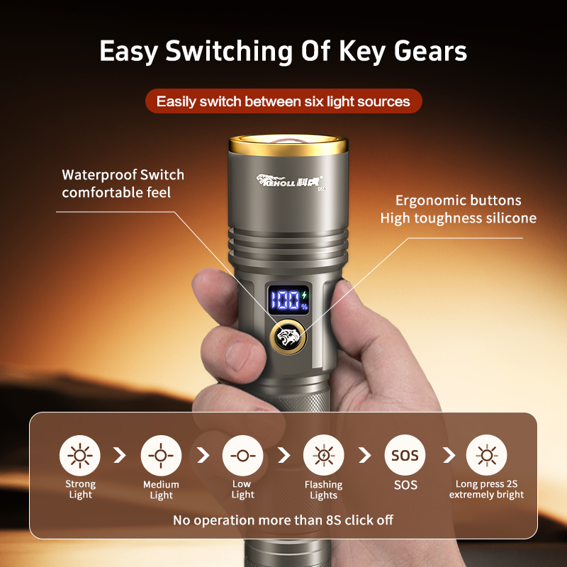 DS81 Premium Flashlights